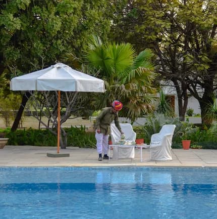 Tea by the Pool